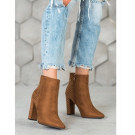 Seastar Velúr csizma köbös cirkóniummal barna 2 Seastar Velúr csizma köbös cirkóniummal barna 2