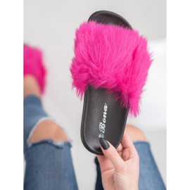 SHELOVET Stílusos papucs lila 1