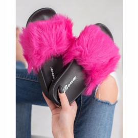 SHELOVET Stílusos papucs ibolya 2