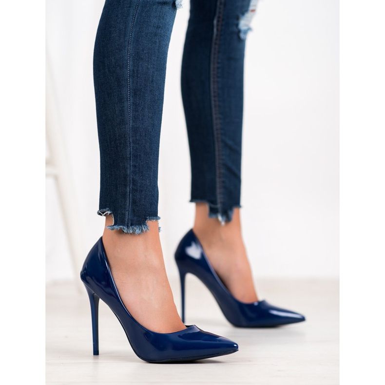 Small Swan Lakkozott csapok kék 2