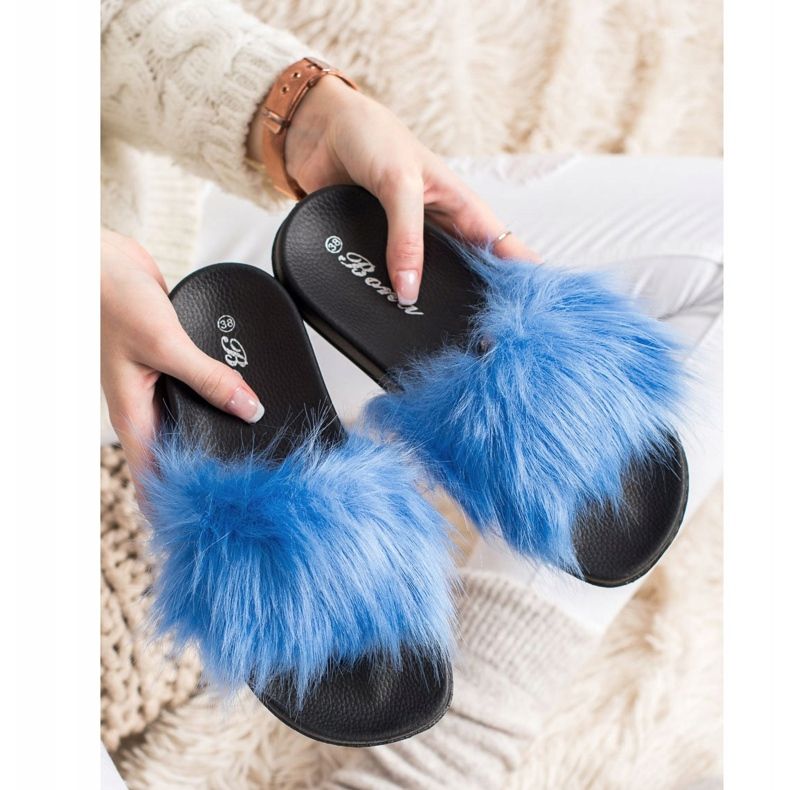 SHELOVET Stílusos papucs kék 2 SHELOVET Stílusos papucs kék 2