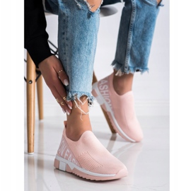 Filippo Divat Slip-On Cipők rózsaszín 1