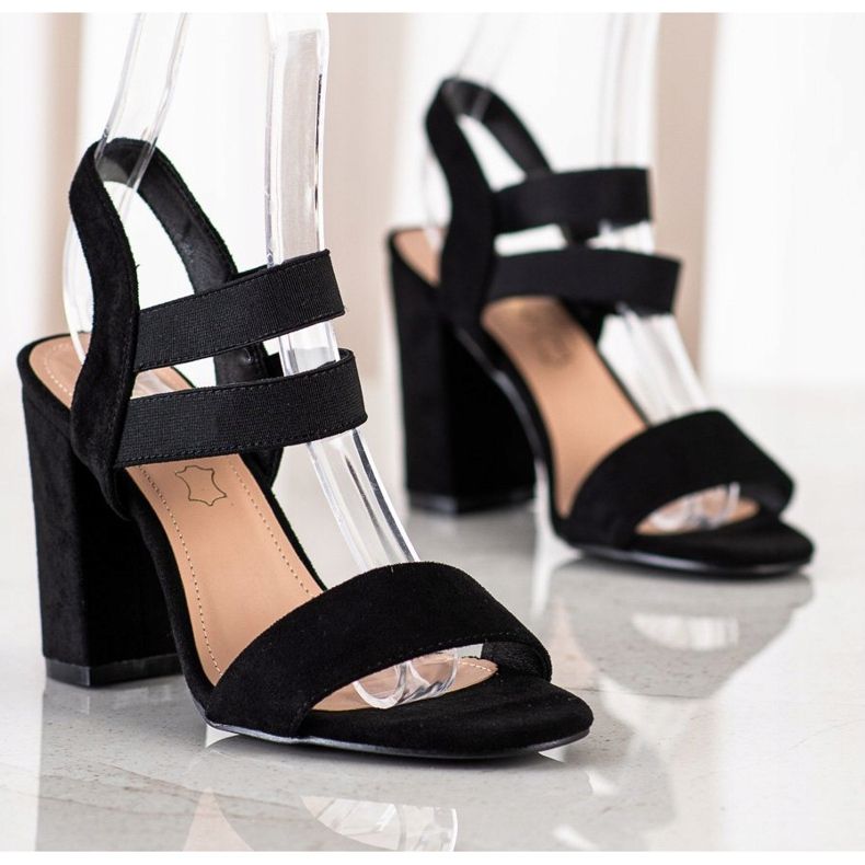 Evento Csúsztatható szandál egy bárban fekete 1