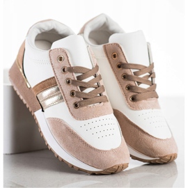 SHELOVET Alkalmi cipők fehér sokszínű 1