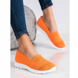 Via Giulia  Kényelmes narancssárga cipők 3