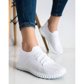 MCKEYLOR Slip-On sportcipő fehér 1