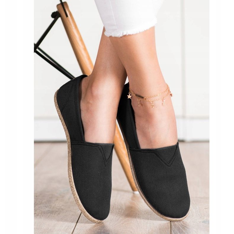 MCKEYLOR Alkalmi Slipons fekete 1