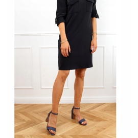 Kék magas sarkú szandál 8741 Kék 1