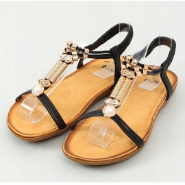 Fekete női szandál H075 Negro 1