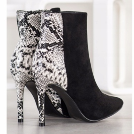 Small Swan Szexi Pin Snake Print fekete 1