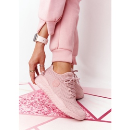 Női sportcipő Memory Foam Big Star HH274299 Pink rózsaszín 1