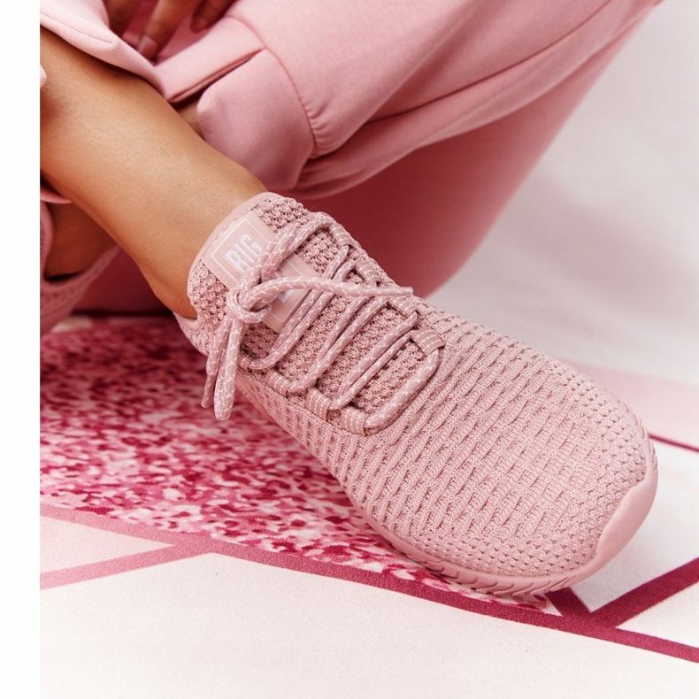 Női sportcipő Memory Foam Big Star HH274299 Pink rózsaszín 2