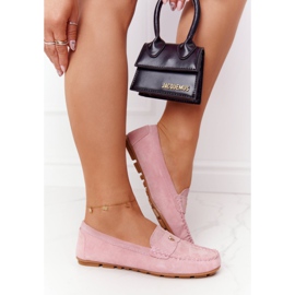 S.Barski Női velúr cipők S. Bararski Pink rózsaszín 1