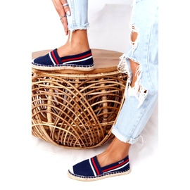 Női Espadrilles Big Star HH274483 Navy Blue kék 2