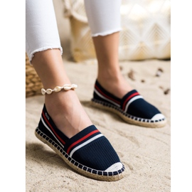 Női Espadrilles Big Star HH274483 Navy Blue kék 5
