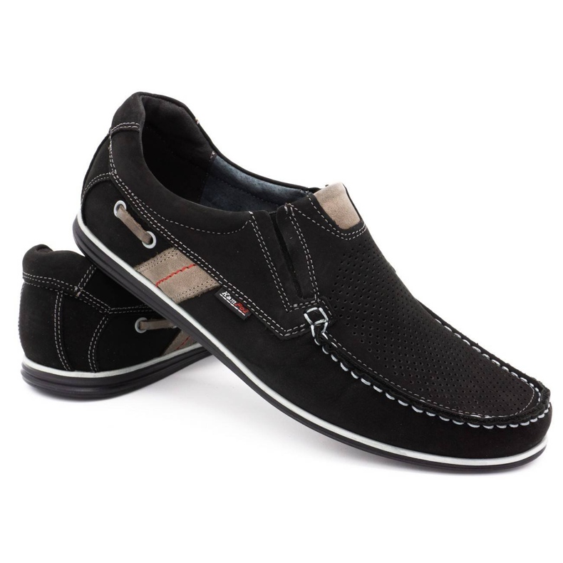 Kampol Férfi áttört naplók nyáron 53/3 / P fekete bézs 4 Kampol Férfi áttört naplók nyáron 53/3 / P fekete bézs 4