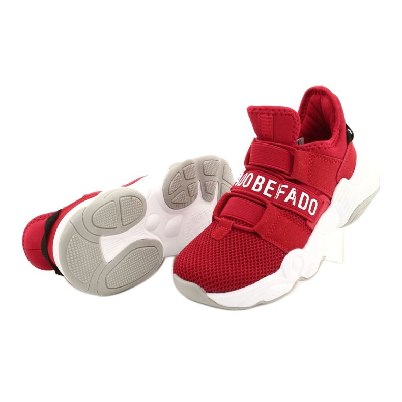 Befado gyermekcipő 516X064 fehér piros 5