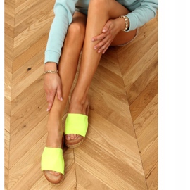 Sárga Női sárga papucs 38846 Fluoreszkáló sárga 1