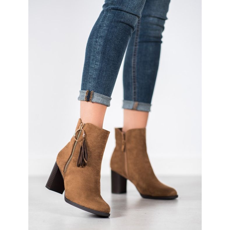 Filippo Stílusos velúr csizma barna 1 Filippo Stílusos velúr csizma barna 1