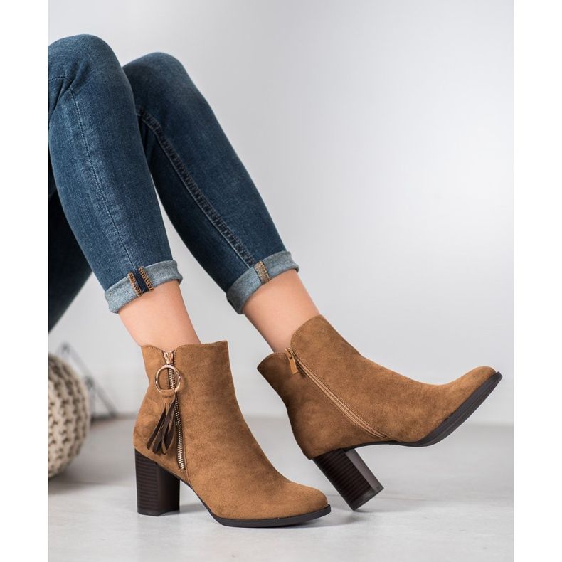 Filippo Stílusos velúr csizma barna 2 Filippo Stílusos velúr csizma barna 2