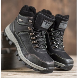 Arrigo Bello Fűzött téli csizma fekete 1