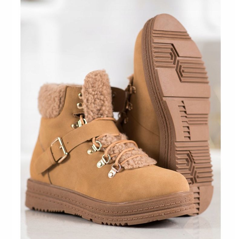 Stílusos VICES csizma barna 1