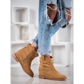 Bella Paris Cowboy csizma ék barna 1