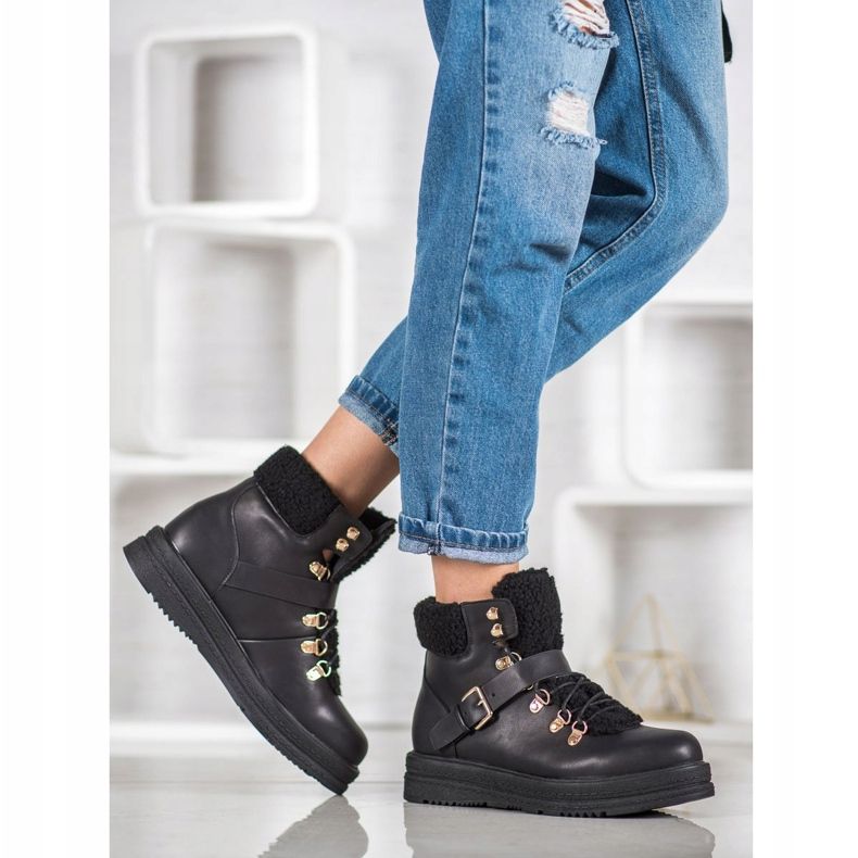 Stílusos VICES csizma fekete 1