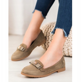 Miss Laura Urak dekoratív íjjal khaki zöld 1