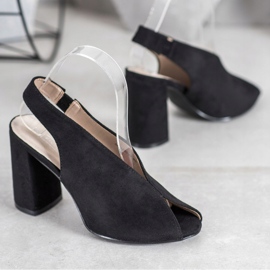 Filippo Csúsztatható szandál egy bárban fekete 1