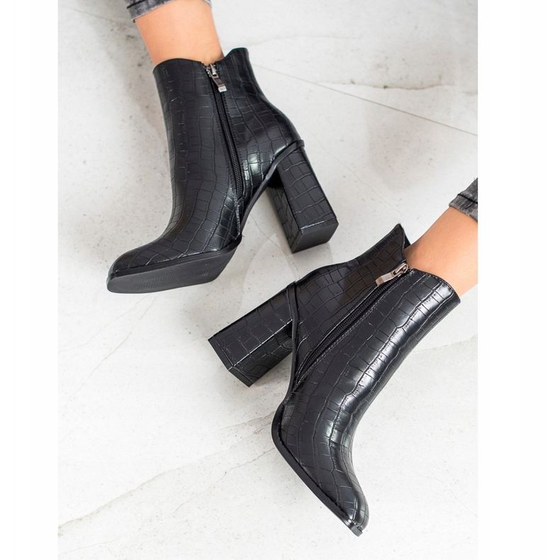 Goodin Divatos csizma fekete 2 Goodin Divatos csizma fekete 2