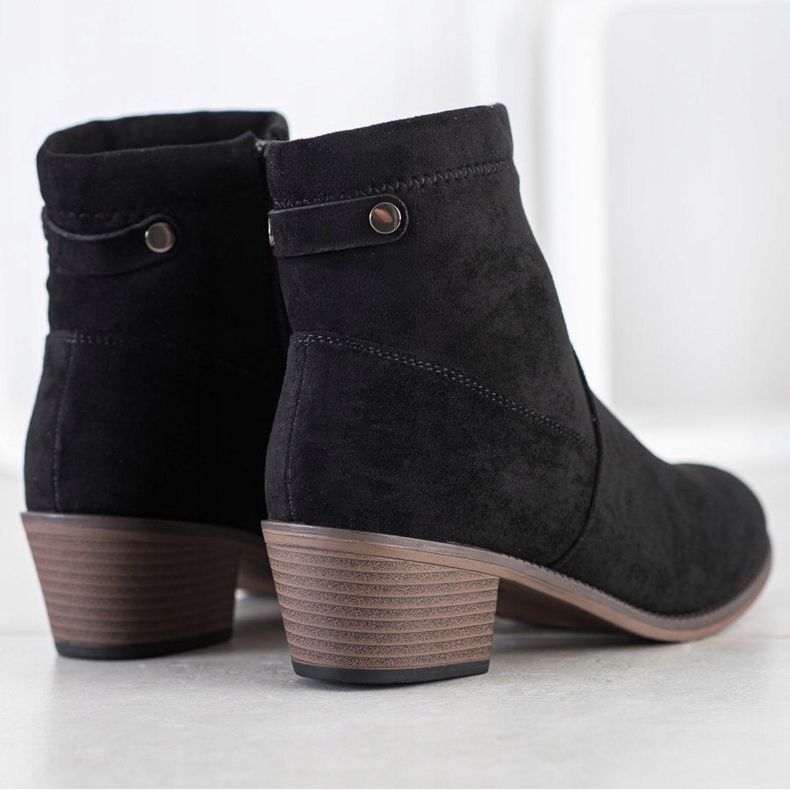 Camo Alkalmi csizma egy poszton fekete 1