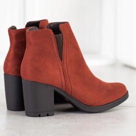 M.Daszyński Alkalmi csizma egy poszton barna narancssárga 1 M.Daszyński Alkalmi csizma egy poszton barna narancssárga 1