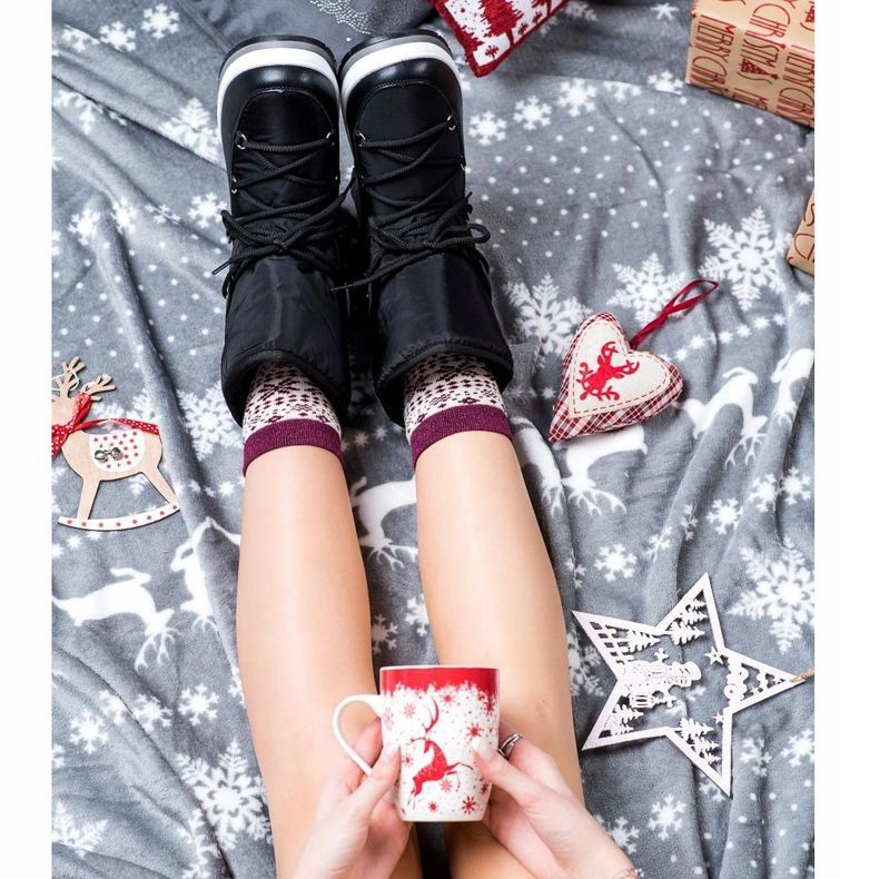 GOLL Meleg, fekete hócsizma 1