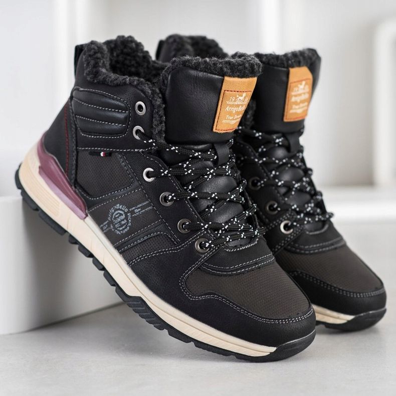 Arrigo Bello Fekete túracipő 1