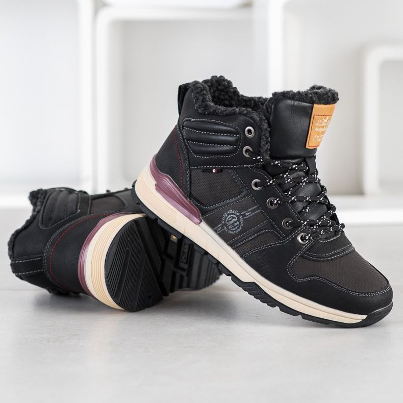 Arrigo Bello Fekete túracipő 2