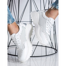 Goodin Divatos bőr cipők fehér 1