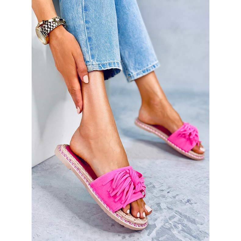 Fuchsia női papucs CK159 Fushia rózsaszín 2