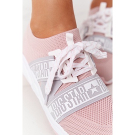 Női sportcipő Memory Foam Big Star HH274353 Pink rózsaszín 1