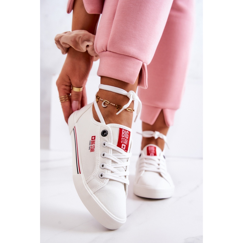 Női cipők Big Star HH274059 Fehér 2