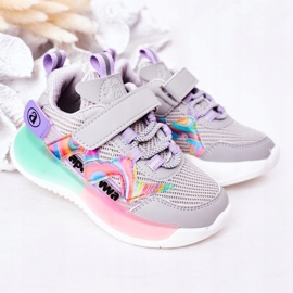 Apawwa Gyermek sportcipő Cipők Szürke ugrás sokszínű 1