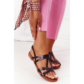 S.Barski Elegáns szandál S. Barski 541-A1 Fekete 1