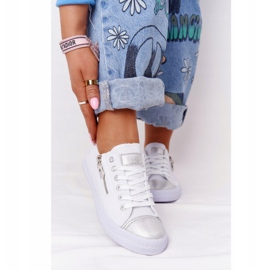 Női cipők Fehér-Ezüst Fesztivál 2