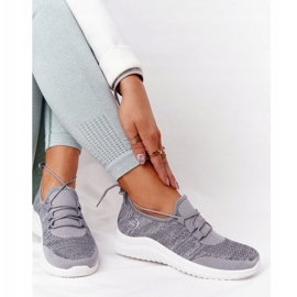 Női sportcipő szürke edzés 1