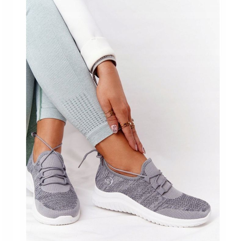Női sportcipő szürke edzés 1