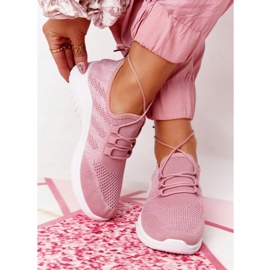 Női sportcipő rózsaszín edzés 1