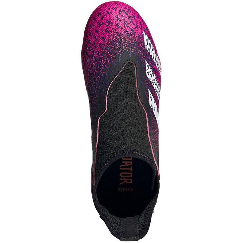 Adidas Predator Freak.3 Ll Fg Jr FW7529 futballcipő fekete 1