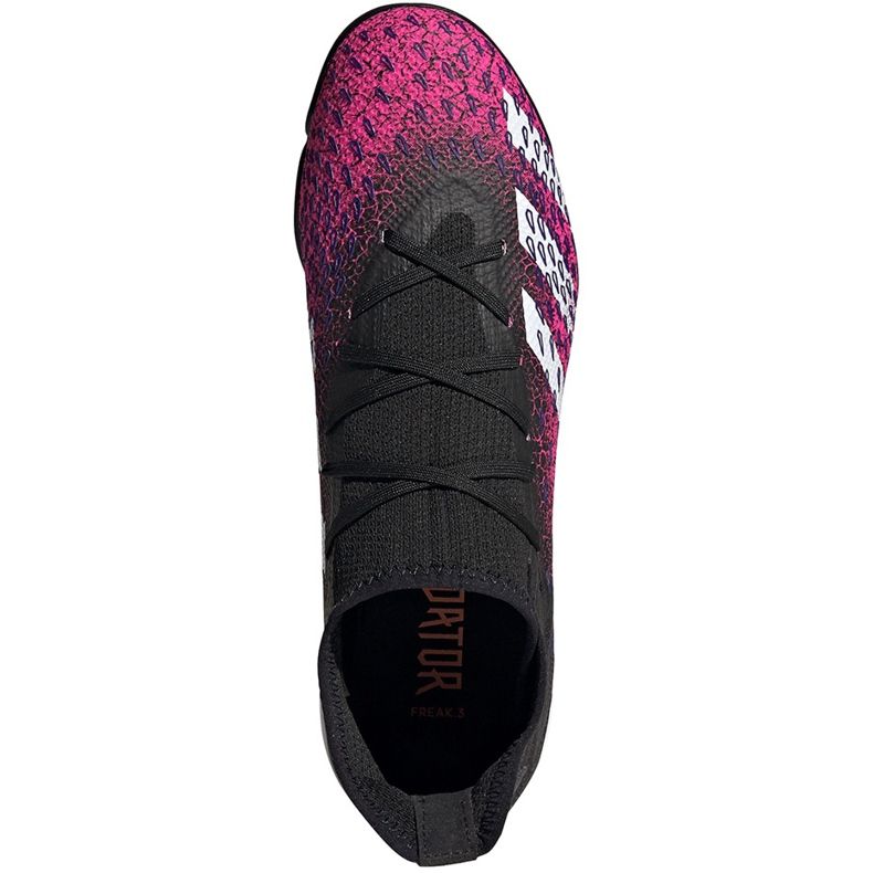 Adidas Predator Freak.3 Tf FW7517 futballcipő fekete 1