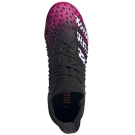 Adidas Predator Freak.1 Fg Jr FW7528 futballcipő sokszínű fekete 2