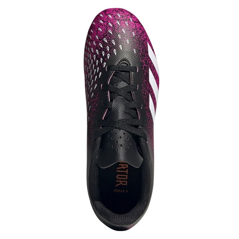 Adidas Predator Freak.4 FxG Jr FW7536 futballcipő sokszínű rózsaszín 2 Adidas Predator Freak.4 FxG Jr FW7536 futballcipő sokszínű rózsaszín 2